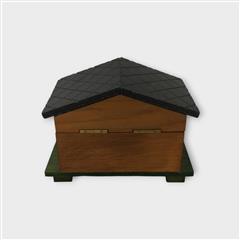 Vintage Toyo Japanese Wind Up Wooden Music Box